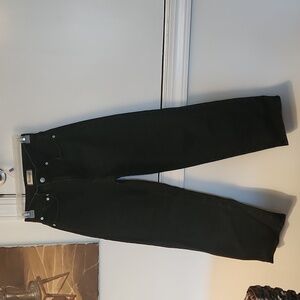 Madewell perfect vintage wide leg jean, 24P, black
